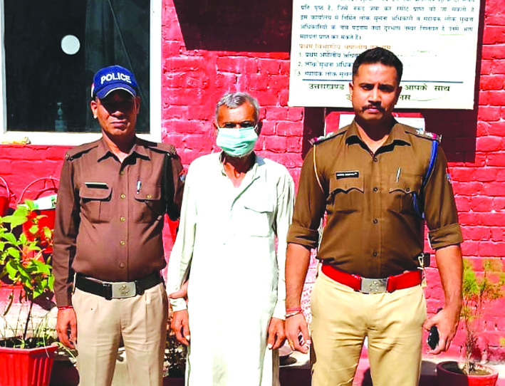 नगर कोतवाली पुलिस ने हत्या के आरोपित सतेन्द्र को किया गिरफ्तार