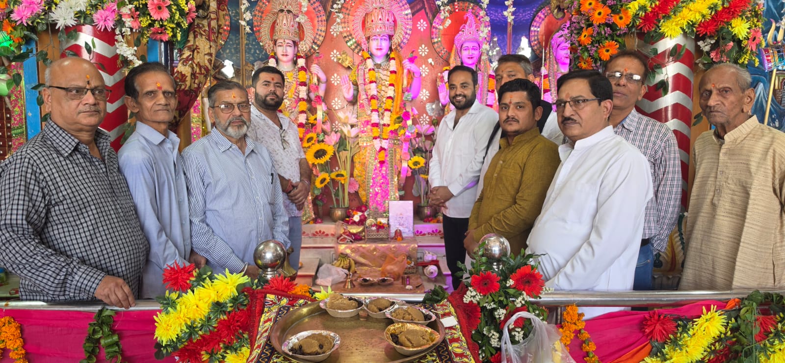 श्री रामलीला कमेटी ने रामनवमी के अवसर पर बड़ी धूम धाम से मनाया राम जन्मोत्सव